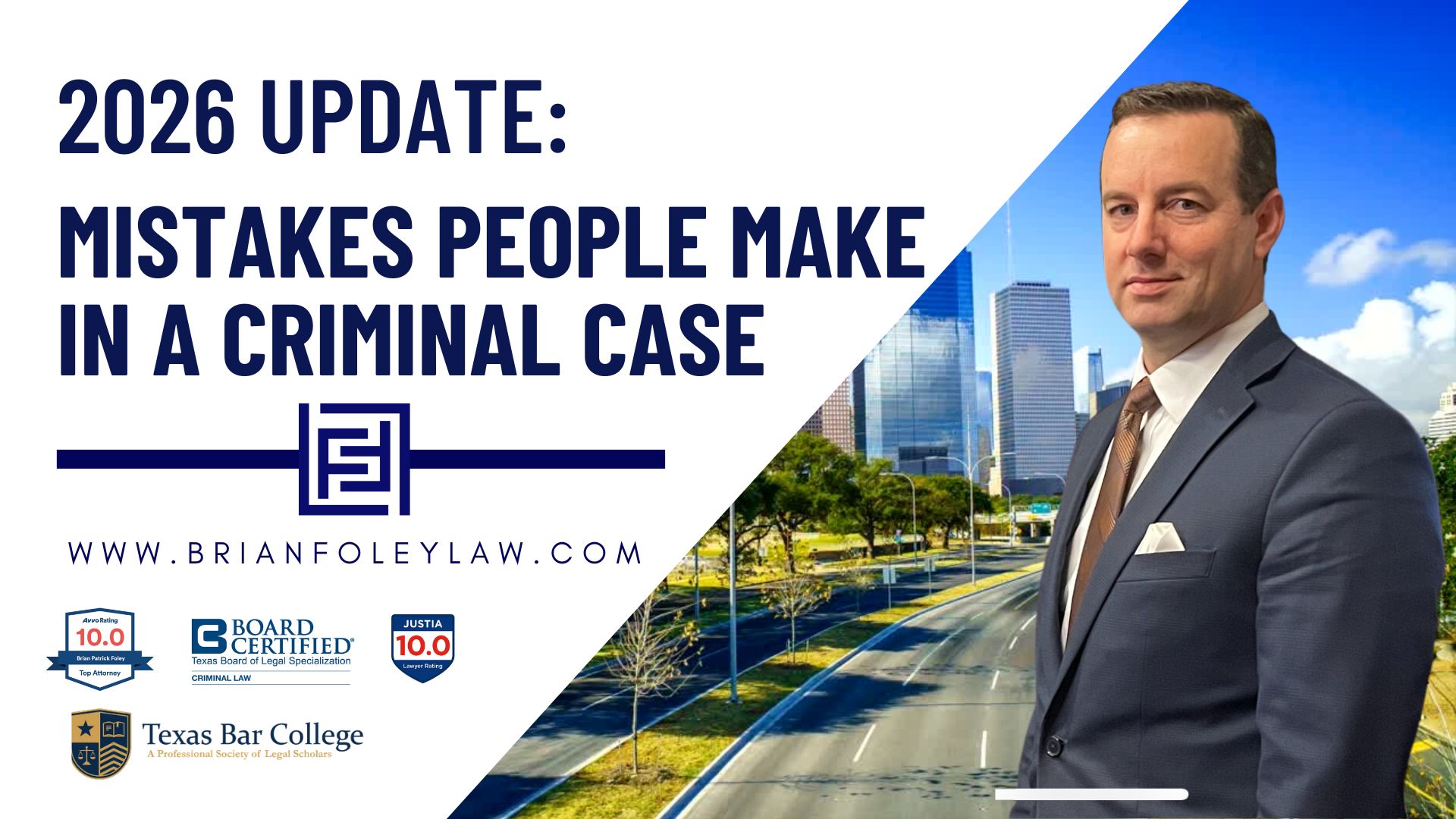 Top Mistakes People Make in a Criminal Case