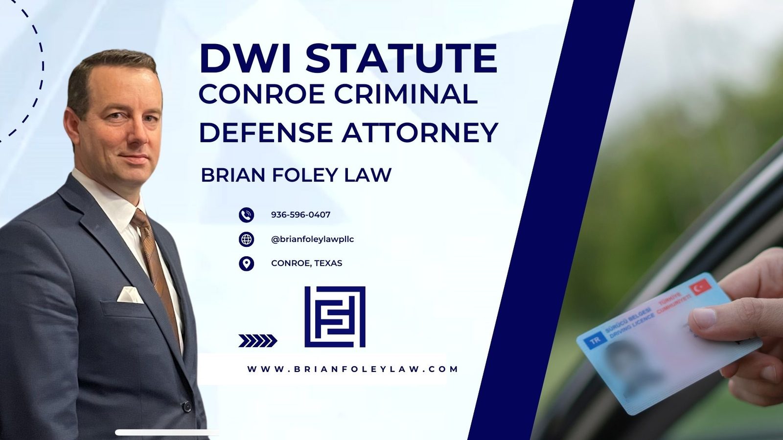 Brian Foley, Board Certified DWI defense attorney, Montgomery County