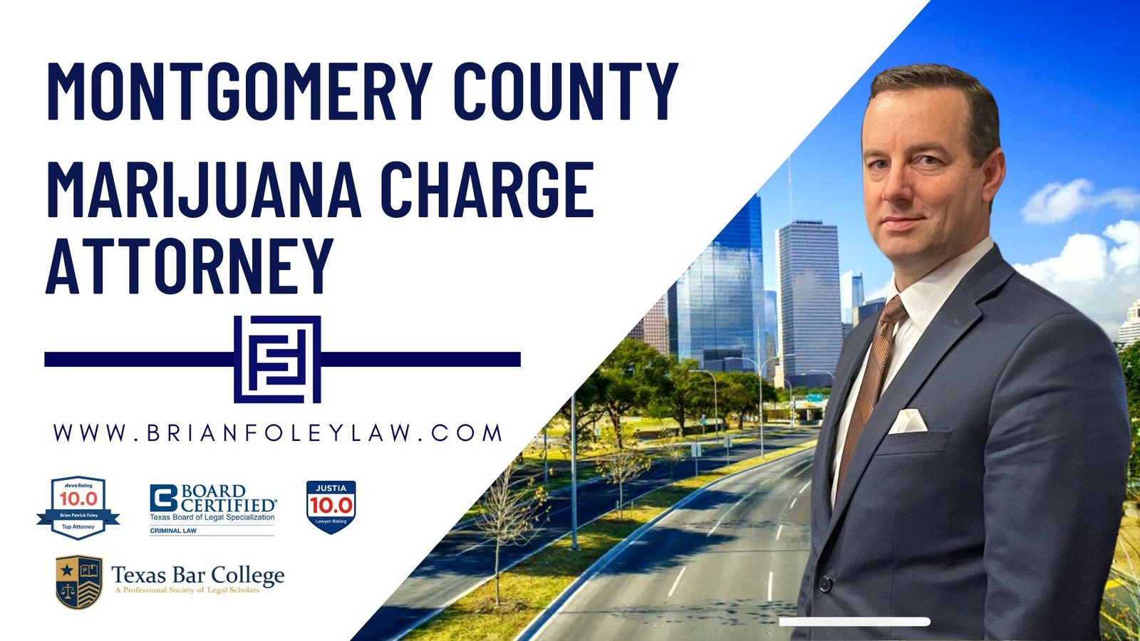 Brian Foley, Montgomery County marijuana and drug charge attorney